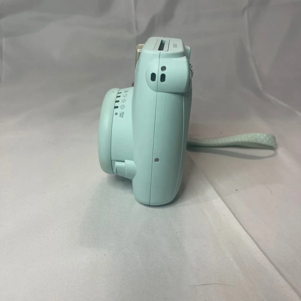 Film Camera Ice Blue Instax Polaroid Camera Mini Ice Blue FujiFilm Instax Mini Ice Blue Instant Film  Camera NEW